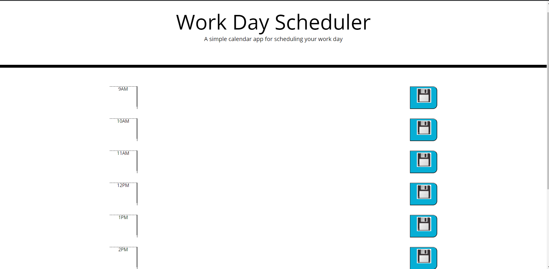 Image of Day Planner App